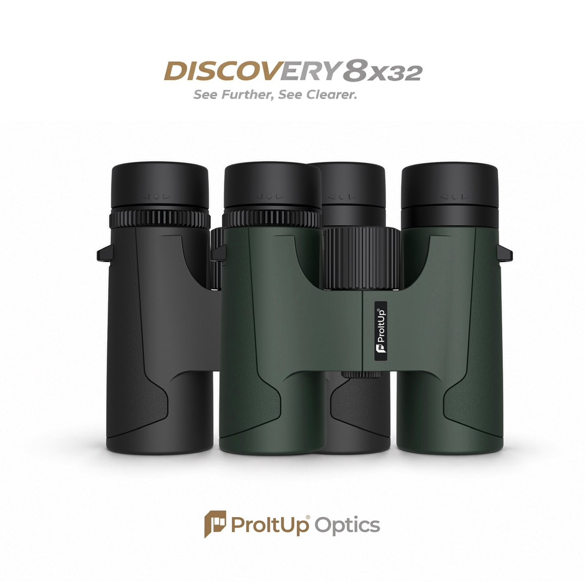 ProItUp Discovery 8x32 HDX Binoculars